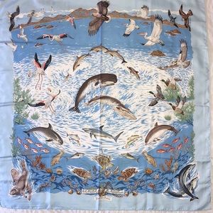 Hermes Scarf La Vie Precieuse de La Mediterranee